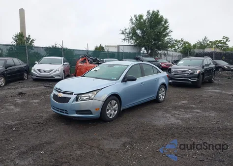 2012 Chevrolet Cruze Ls from USA, damaged, VIN 1G1PC5SH8C7325358